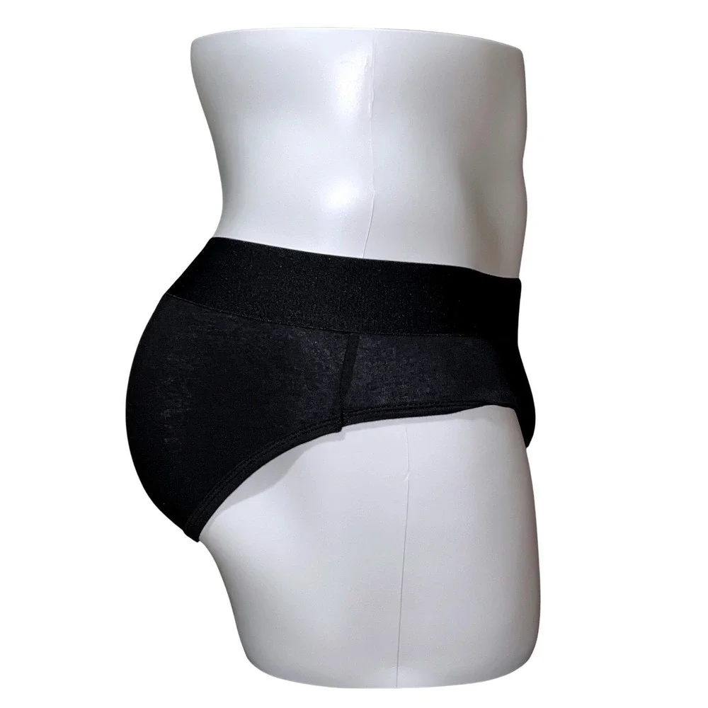 PUMP! Cotton Briefs Black Size XXL‎ (34-36) PU002 NWT